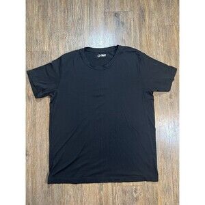 Outlier Ultrafine Cut One Heavy XL Black Merino Wool Blend T Shirt Made In USA